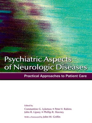 cover image of Psychiatric Aspects of Neurologic Diseases